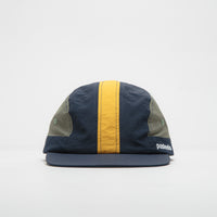 Pasteelo Stripe Cap - Navy / Olive / Gold thumbnail