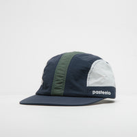 Pasteelo Stripe Cap - Navy / White / Dark Teal thumbnail