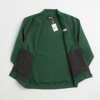 Pasteelo Zip Up Trainer Sweatshirt - Forest thumbnail