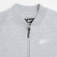 Pasteelo Zip Up Trainer Sweatshirt - Heather Grey thumbnail