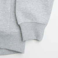 Pasteelo Zip Up Trainer Sweatshirt - Heather Grey thumbnail