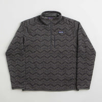 Patagonia Better Sweater 1/4 Zip Sweatshirt - Island Escape: Forge Grey thumbnail