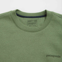 Patagonia Fitz Roy Icon Uprisal Crewneck Sweatshirt - Terrain Green thumbnail