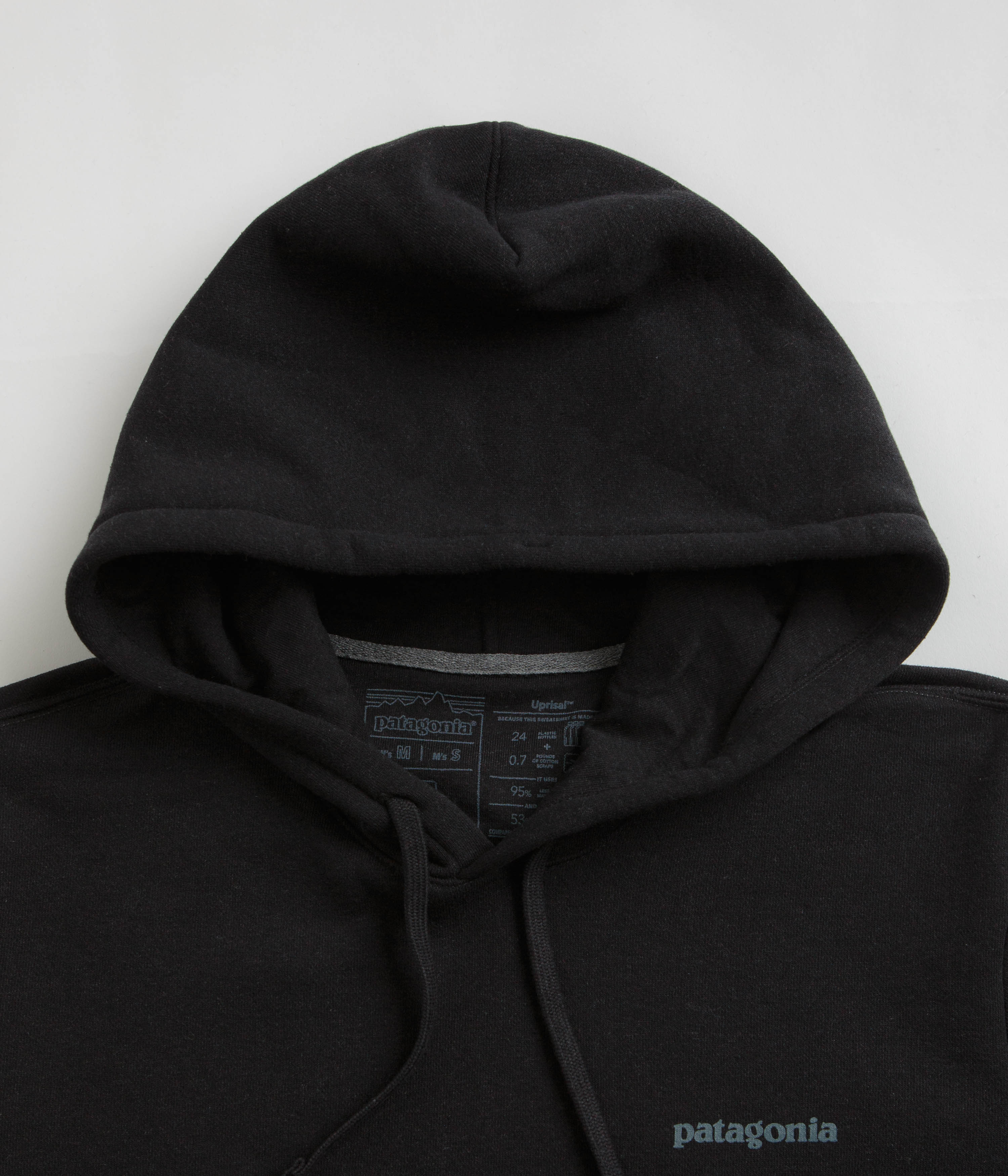 Patagonia Fitz Roy Icon Uprisal Hoodie - Ink Black | Flatspot