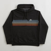 Patagonia Line Logo Ridge Stripe Uprisal Hoodie - Ink Black thumbnail