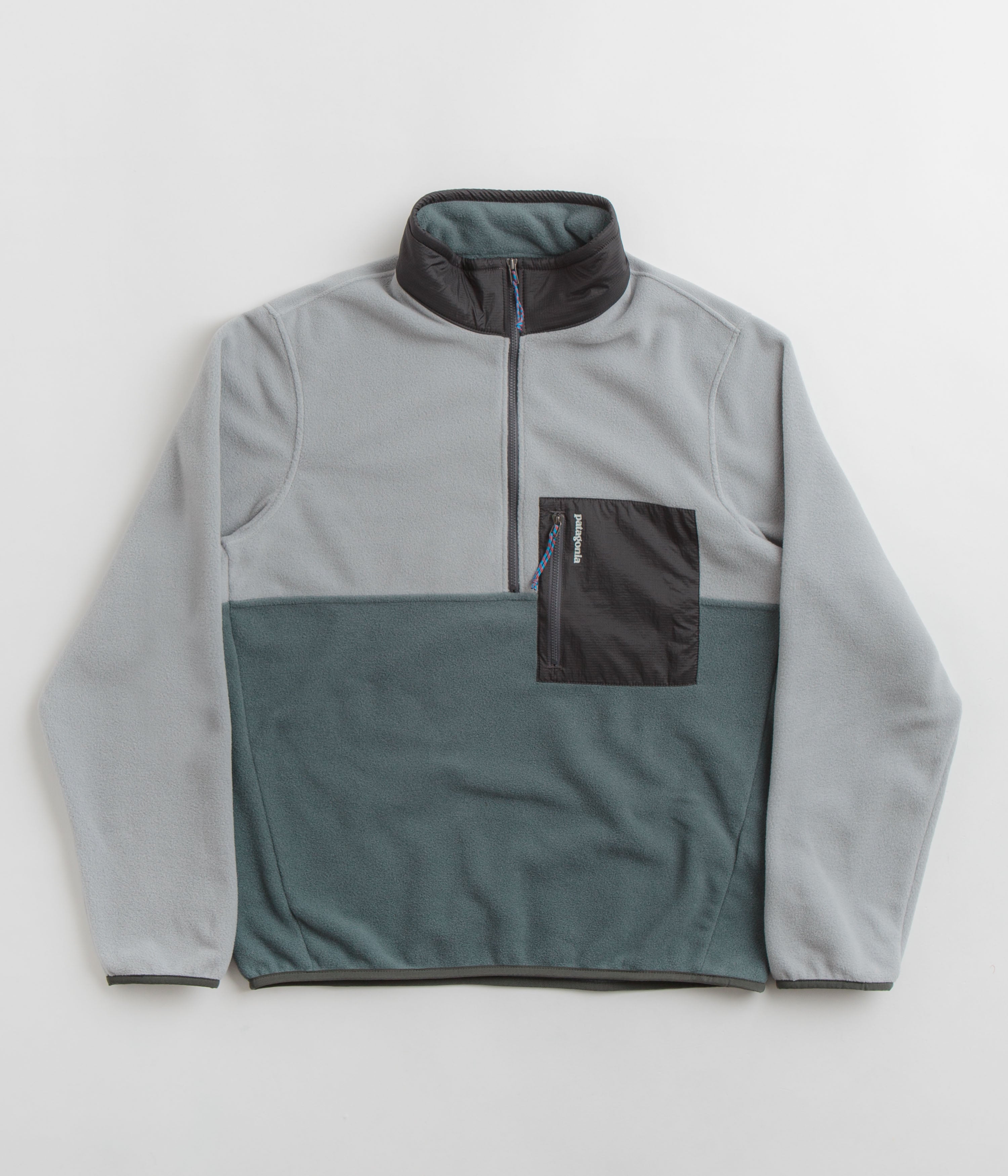 Patagonia Microdini 1/2 Zip Pullover Fleece - Nouveau Green | Flatspot