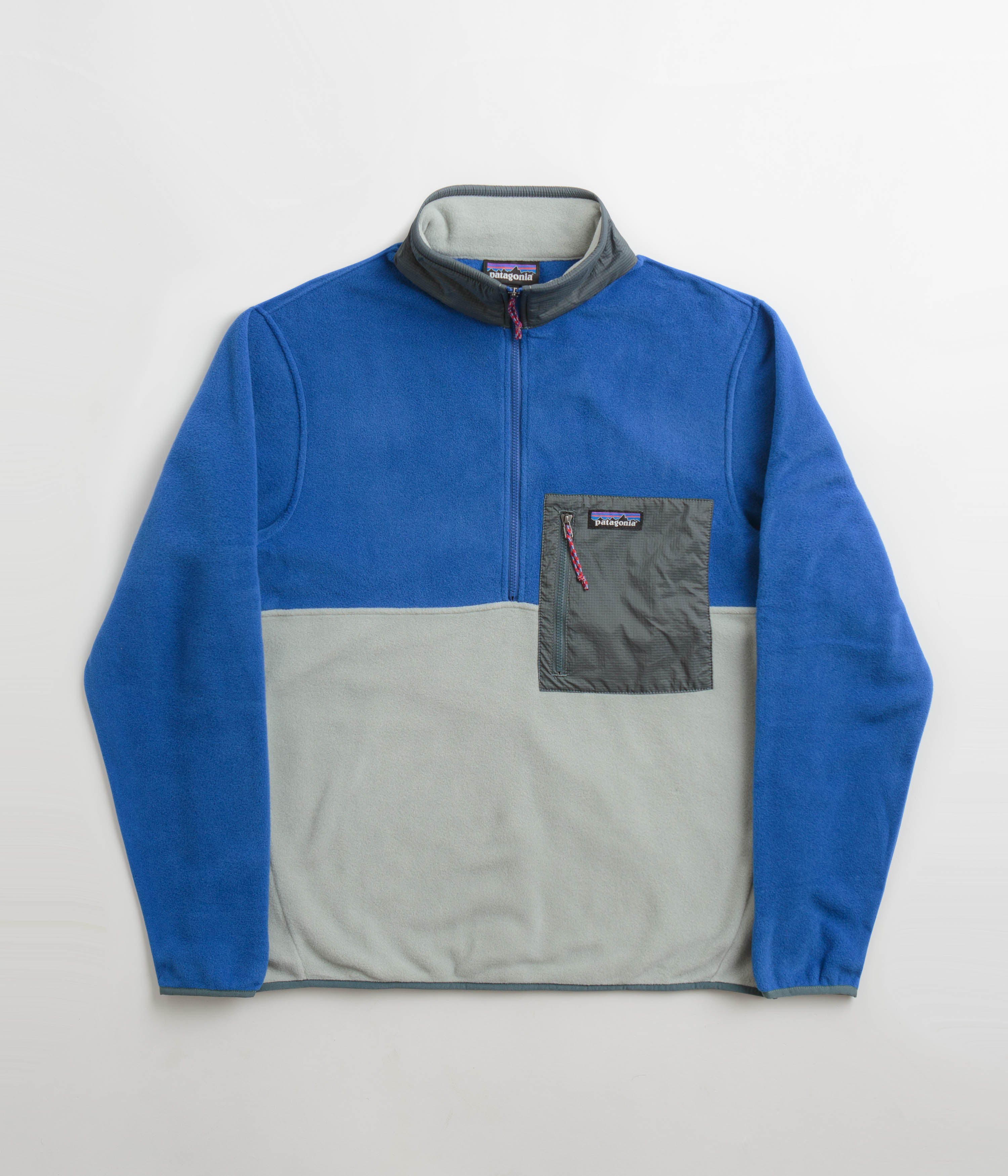 Patagonia Microdini 1/2 Zip Pullover Fleece - Tidepool Blue | Flatspot