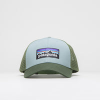 Patagonia P-6 Logo LoPro Trucker Cap - Thermal Blue thumbnail