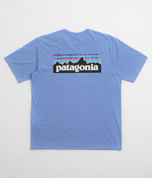 Patagonia P-6 Logo Responsibili-Tee T-Shirt - Abundant Blue