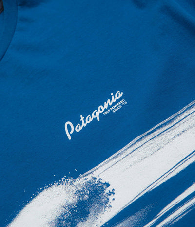 Patagonia Self-Power Organic T-Shirt - Endless Blue