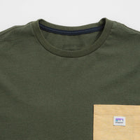 Patagonia Shop Sticker Pocket Responsibili-Tee Long Sleeve T-Shirt - Torrey Pine Green thumbnail