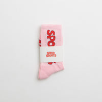 Pawa Speed Sports Raceday Socks - Sakura Pink thumbnail