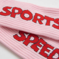 Pawa Speed Sports Raceday Socks - Sakura Pink thumbnail