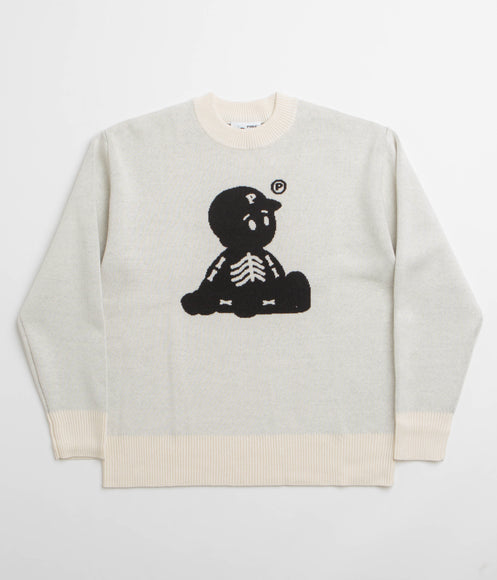 Pawa Speed Sports Skeleboy Knit Sweatshirt - Off White