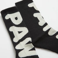 Pawa Speed Sports Speed Socks - Black thumbnail