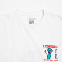 Playdude Construction T-Shirt - White thumbnail