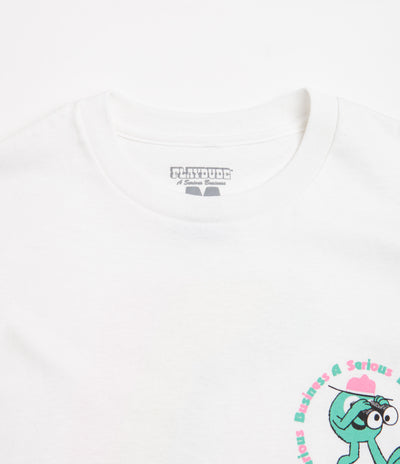 Playdude Factory T-Shirt - White