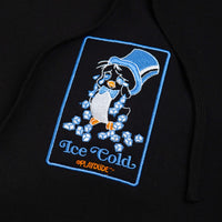 Playdude Ice Cold Embroidered Hoodie - Black thumbnail