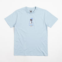 Playdude Ice Cold Embroidered T-Shirt - Pale Blue thumbnail