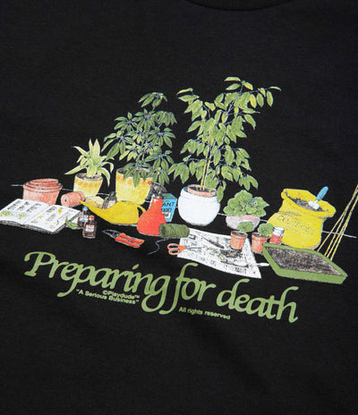 Playdude Plant Death T-Shirt - Black