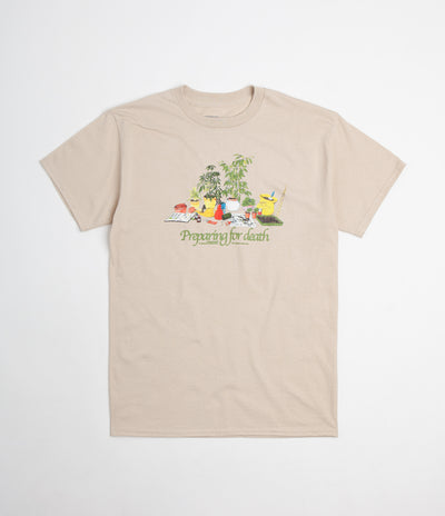 Playdude Plant Death T-Shirt - Sand