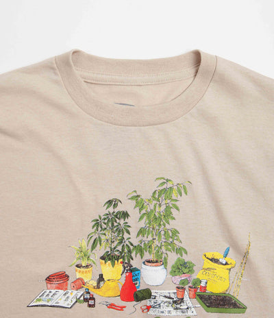 Playdude Plant Death T-Shirt - Sand