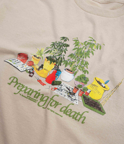 Playdude Plant Death T-Shirt - Sand