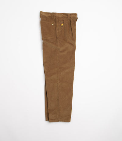 Playdude Psychadelic Warfare Corduroy Trousers - Camel