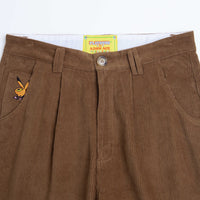 Playdude Psychadelic Warfare Corduroy Trousers - Camel thumbnail