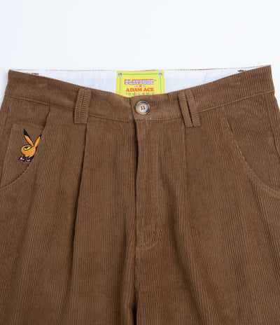 Playdude Psychadelic Warfare Corduroy Trousers - Camel