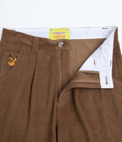 Playdude Psychadelic Warfare Corduroy Trousers - Camel