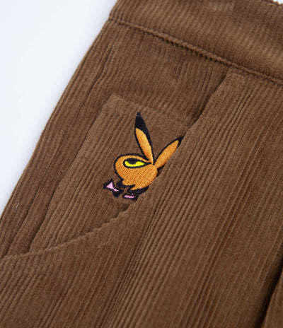 Playdude Psychadelic Warfare Corduroy Trousers - Camel