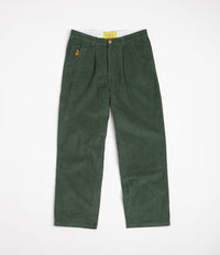 Playdude Psychadelic Warfare Corduroy Trousers - Emerald