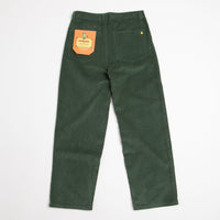 Playdude Psychadelic Warfare Corduroy Trousers - Emerald thumbnail