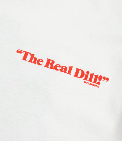 Playdude Real Dill T-Shirt - White