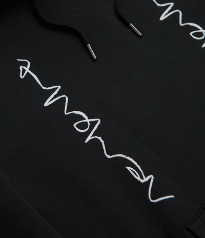 Poetic Collective Crayon Chain Hoodie - Black