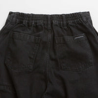 Poetic Collective Denim Balloon Pants - Black thumbnail