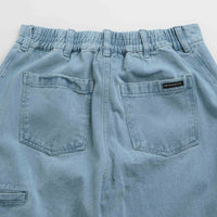 Poetic Collective Denim Balloon Pants - Light Blue thumbnail