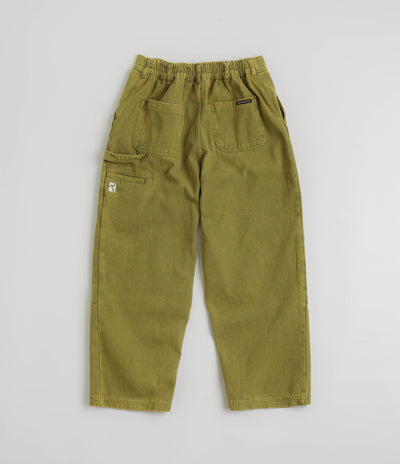 Poetic Collective Denim Sculptor Pants - Green Acid Wash