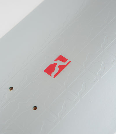 Poetic Collective Embossed Red Logo High Concave Deck - Multi