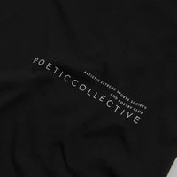 Poetic Collective Extreme Poetry Club T-Shirt - Black thumbnail