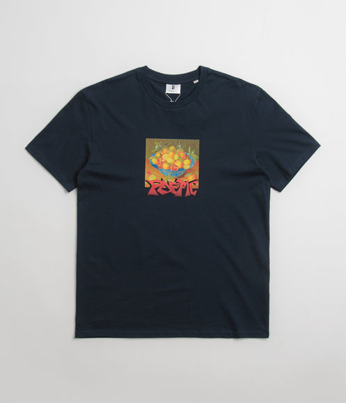 Poetic Collective Graff Fruit T-Shirt - Navy