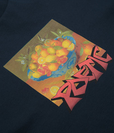 Poetic Collective Graff Fruit T-Shirt - Navy