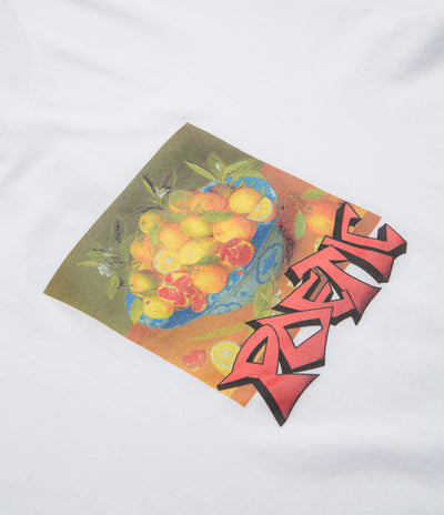 Poetic Collective Graff Fruit T-Shirt - White