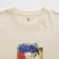 Poetic Collective Half and Half T-Shirt - Off White thumbnail