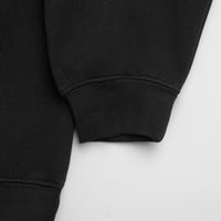 Poetic Collective Heavy Polo Sweatshirt - Black thumbnail