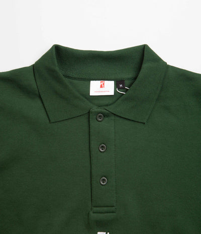 Poetic Collective Heavy Polo Sweatshirt - Bottle Green