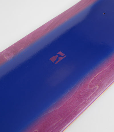 Poetic Collective Neon Blue Square Tail Deck - 8.5"