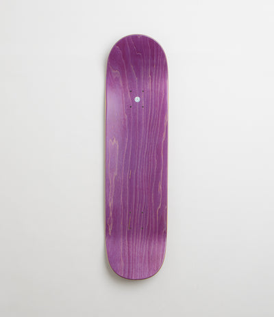 Poetic Collective Neon Blue Square Tail Deck - 8.5"