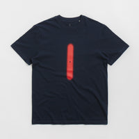 Poetic Collective Neon Spray T-Shirt - Navy thumbnail